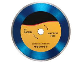 105 -250mm Continuous Rim Diamond Saw Blade Cutting Disc for Stone Concrete Tile