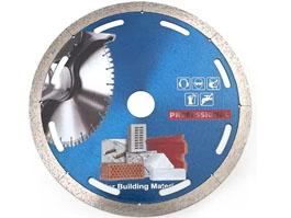 Diamond Continuous Rim Circular Saw Blade Suitable for Cutting Tiles, Bricks, Marble OEM