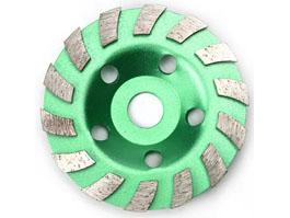 Turbo Row Diamond Cup Wheels Dry or Wet Grinding for Concrete, Masonry and Stone Material