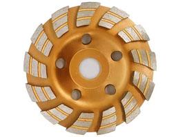 100mm Turbo Row Diamond Cup Grinding Wheel Abrasive For Granite, Marble, Concrete