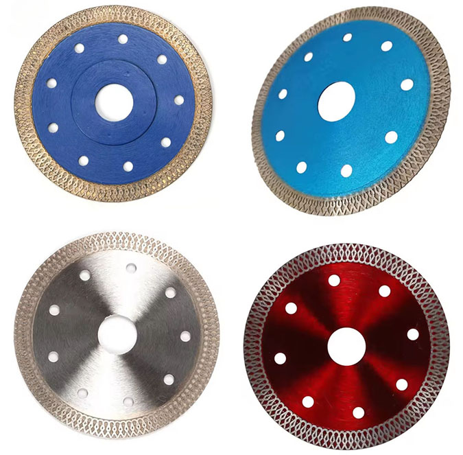 High speed Web wave Cutting Circular Diamond Saw blade for Stone Tile Concrete