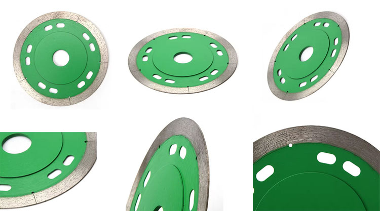 Continuous Rim Diamond Saw Blades for Cutting Concrete Marble and Granite