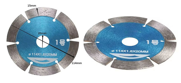 Segmented Diamond Saw Blades For Marble Granite Concrete