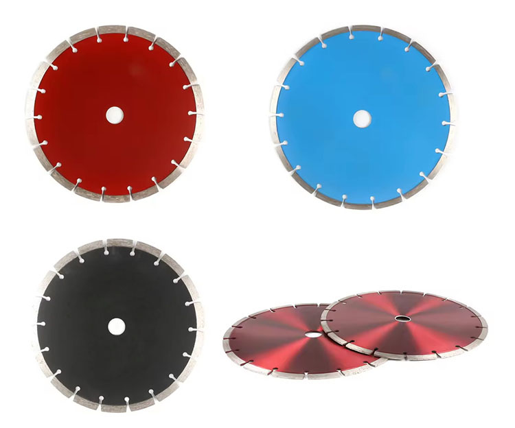 Customized Segmented Diamond Saw Blades for Cutting Stone Concrete Brick