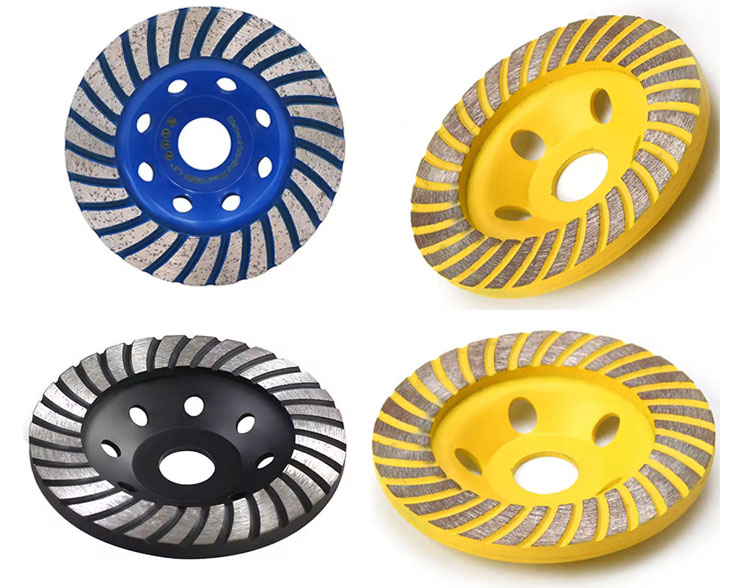 turbo row diamond cup grinding wheels