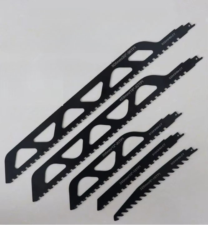 Reciprocating saw blades