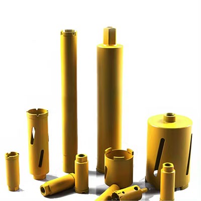 Bulk diamond core drill bits